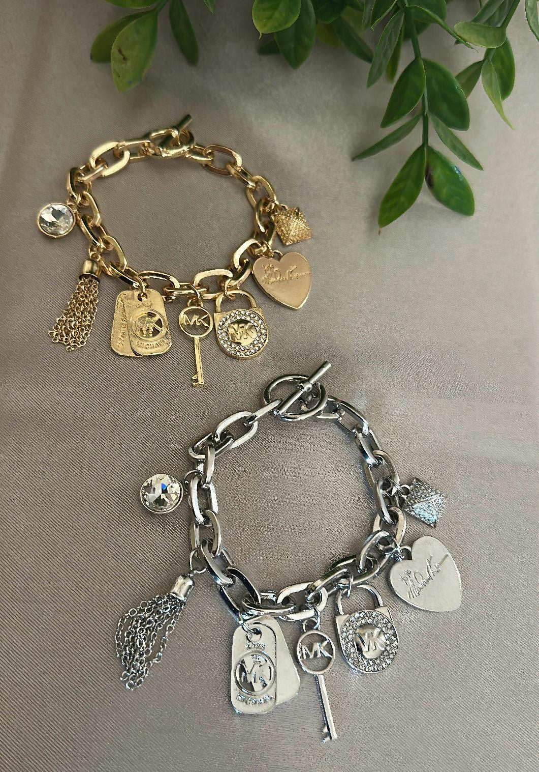 MK link bracelet Stainless Steel