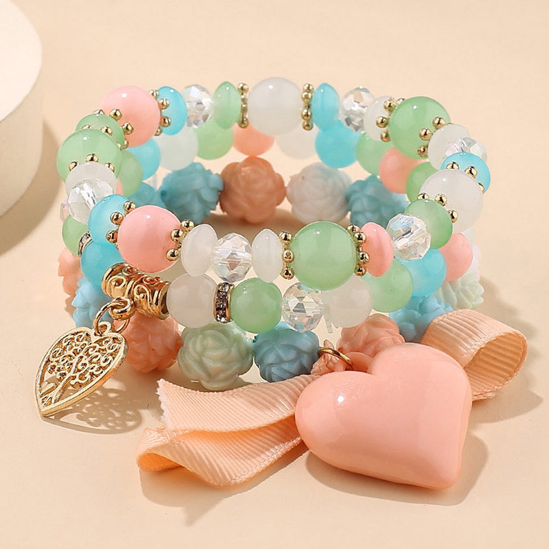 Fashion blue heart