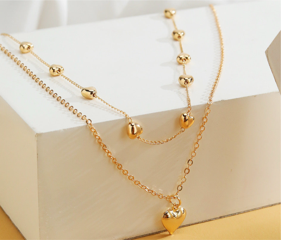 Layered heart chain