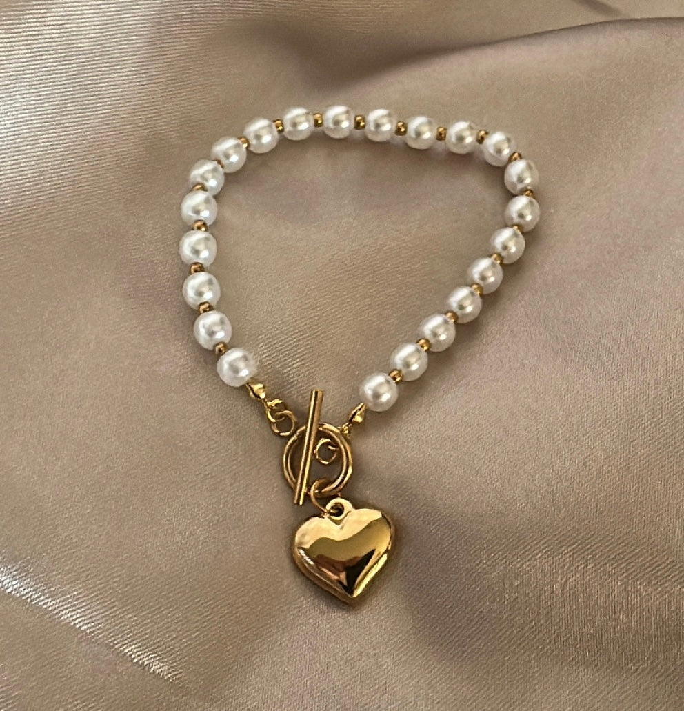 Pearl bracelet Stainless Steel