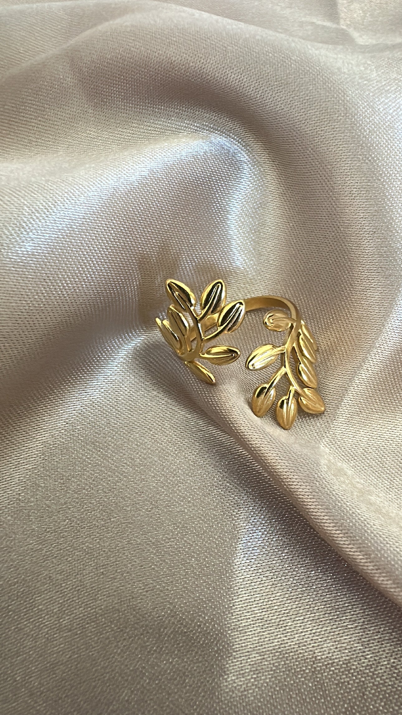 Adjustable leaf ring Stainless Steel