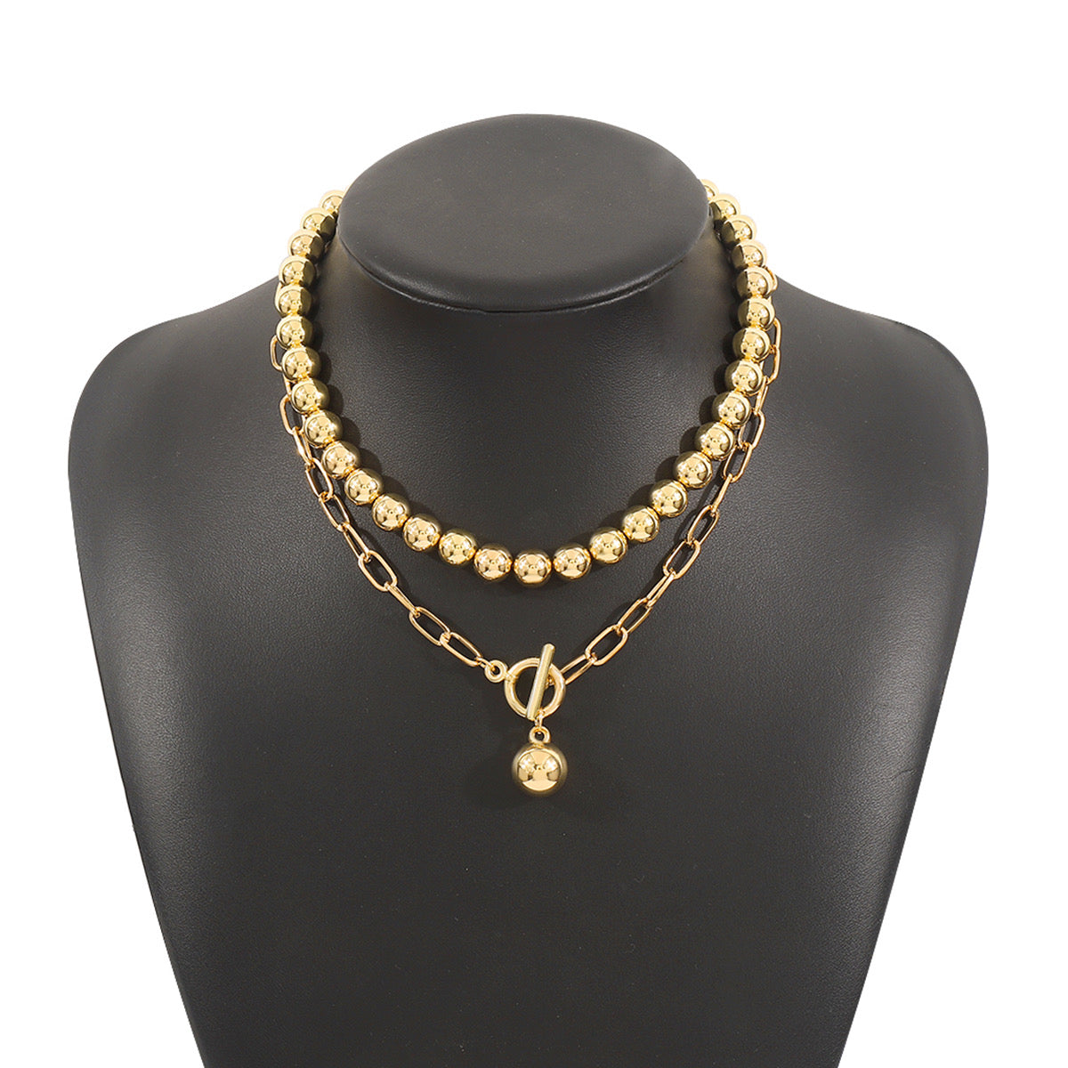 Layered necklace