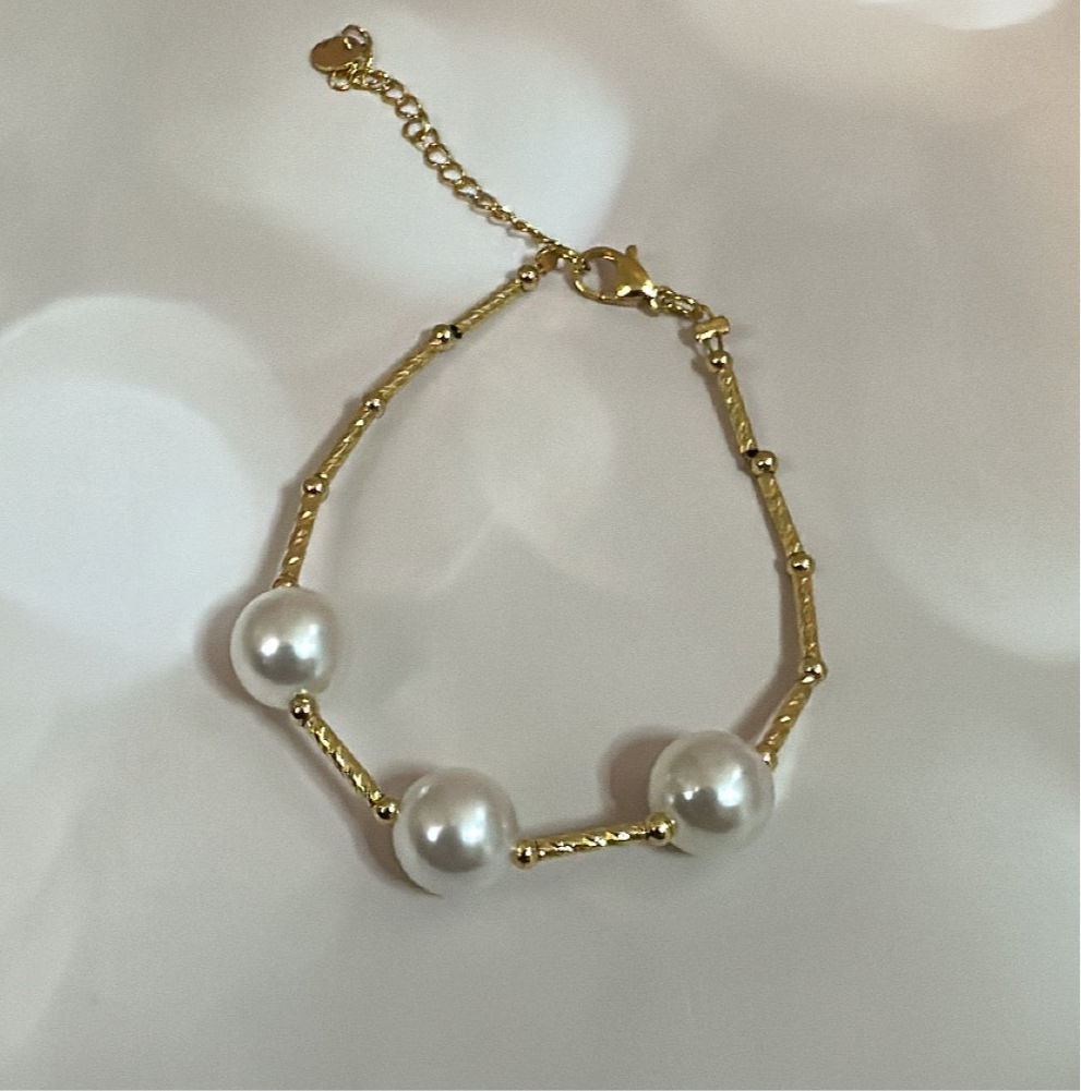 Pearl bracelet Stainless steel