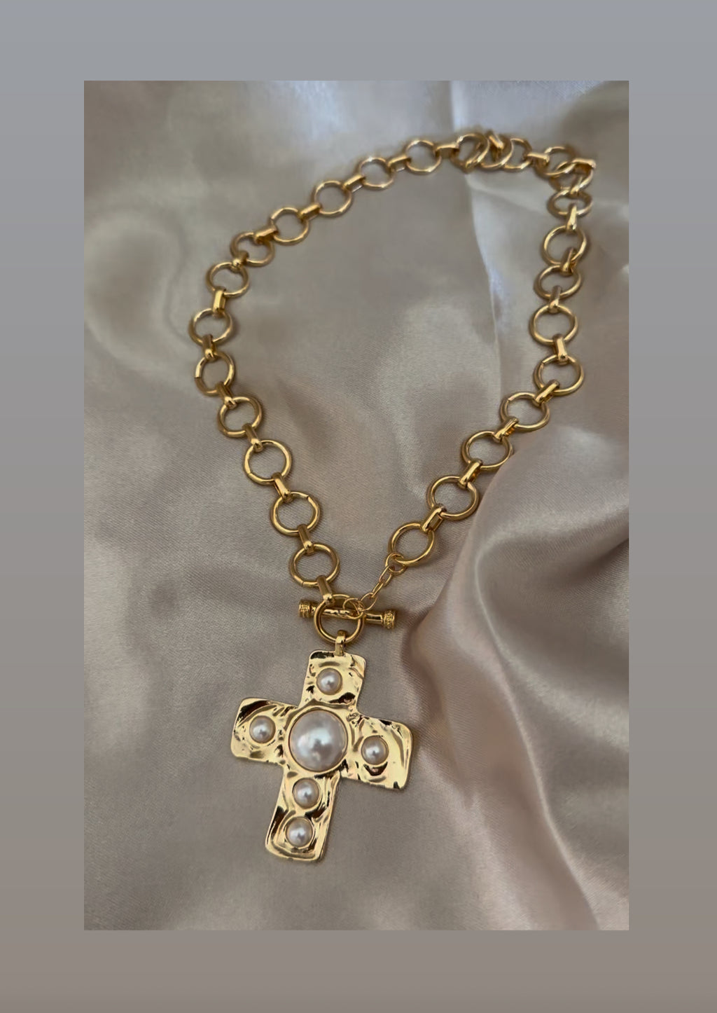 Links & pearls Neck Stainless steel