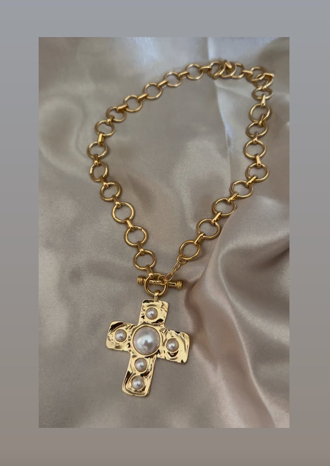 Links & pearls Neck Stainless steel